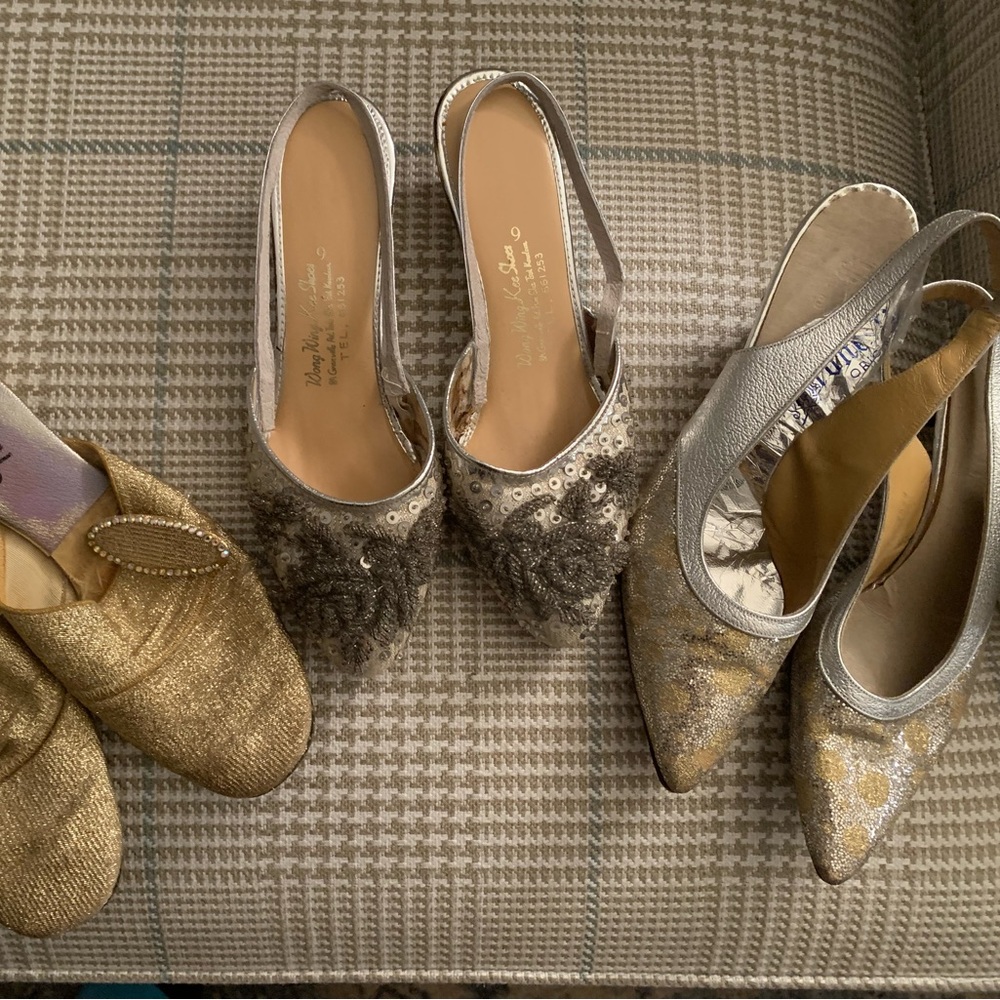 3 PAIR OF VINTAGE SHOES
